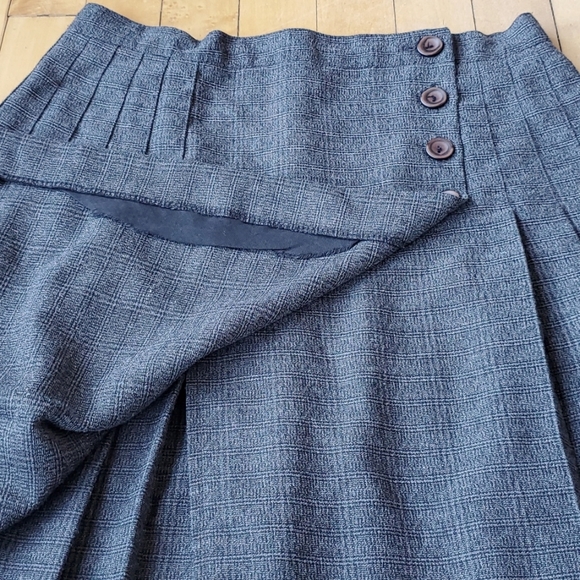 Vintage Beeches Brook Plaid Pleated Skirt Sz S - Picture 4 of 4
